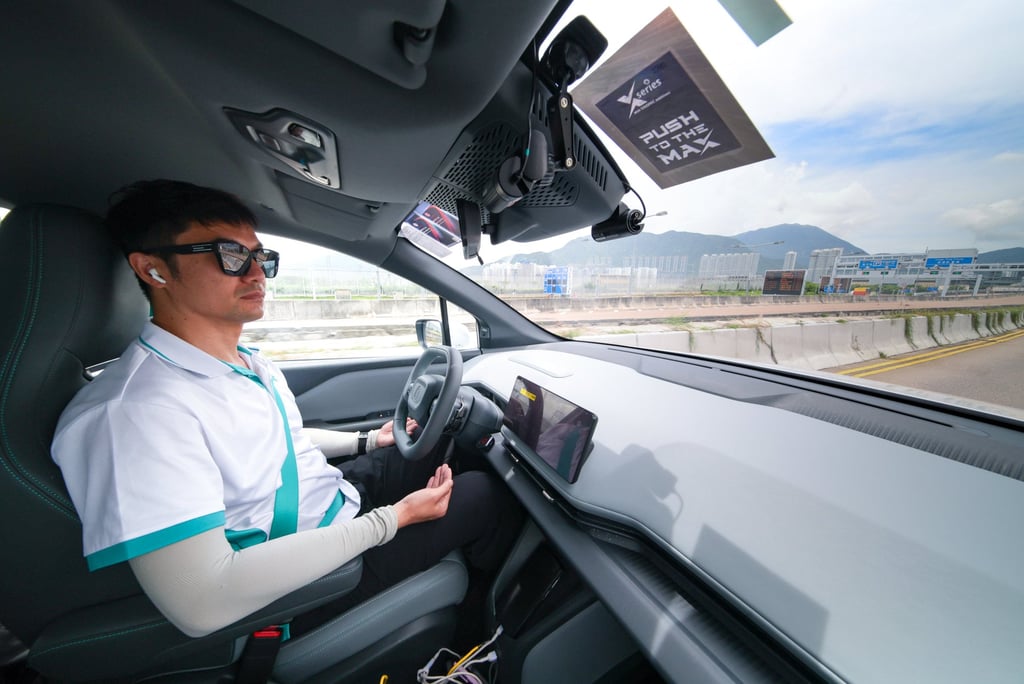 The operator must switch to driving the AV manually once it exits the approved route, under current licence regulations for the pilot scheme. Photo: Dickson Lee