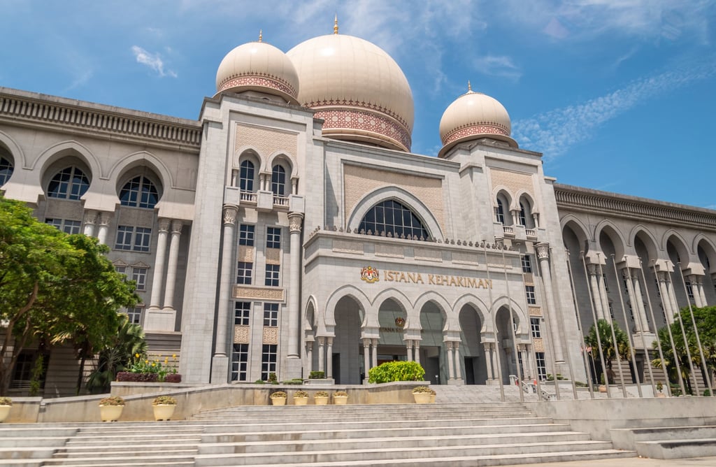 The Palace of Justice in Putrajaya houses the Malaysian Court of Appeal and Federal Court. Photo: Shutterstock