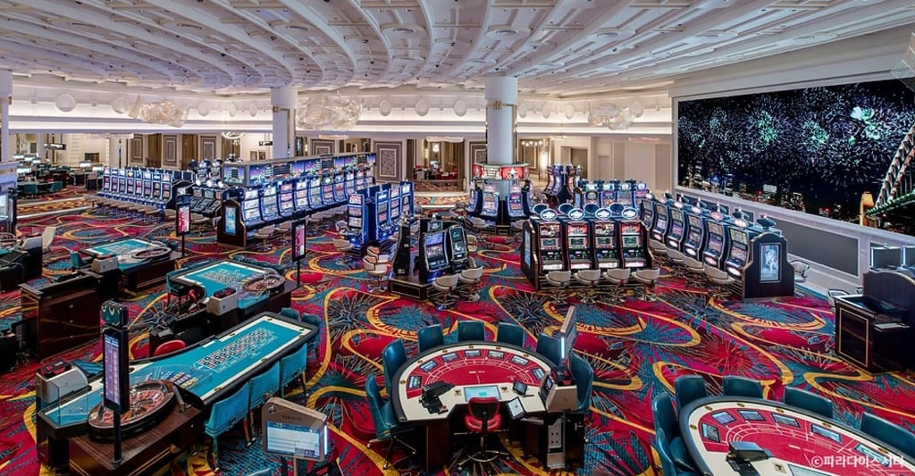 A high-stakes room in Paradise City Casino. Photo: Visit/Korea