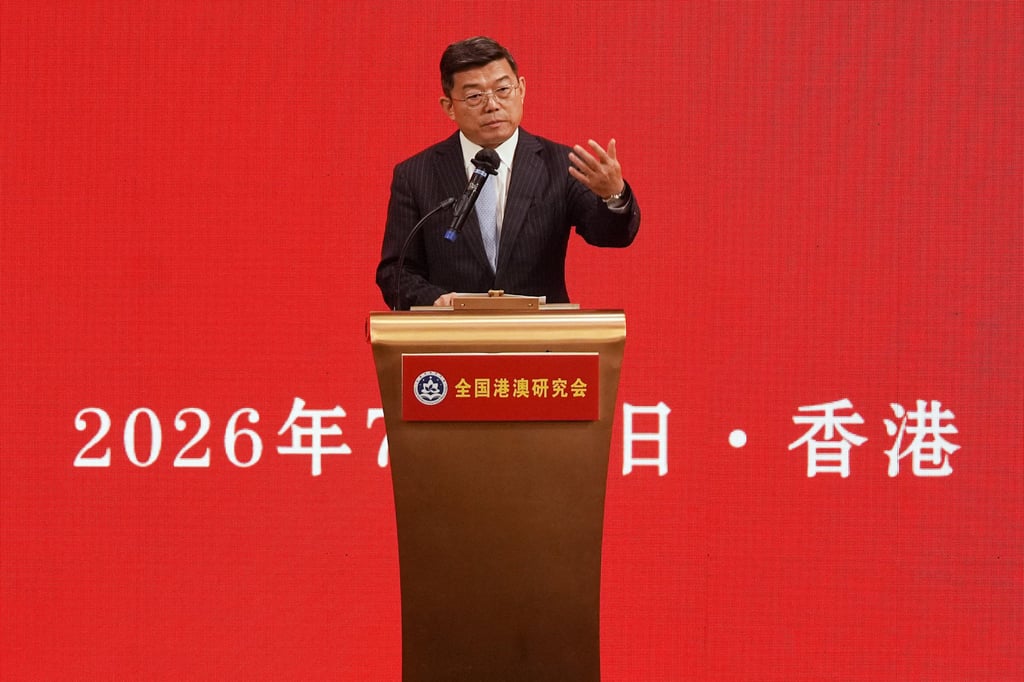 Wang Zhenmin, former bureau chief of the State Council’s Hong Kong and Macau Office, says the US, UK and Singapore have more draconian national security laws than Hong Kong. Photo: Elson Li