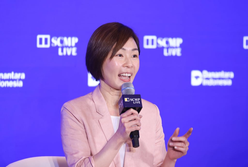 HKIC chief Clara Chan attributed the company’s success to the government’s leadership and political will, defined by “very clear certainty of policy”. Photo: Nora Tam