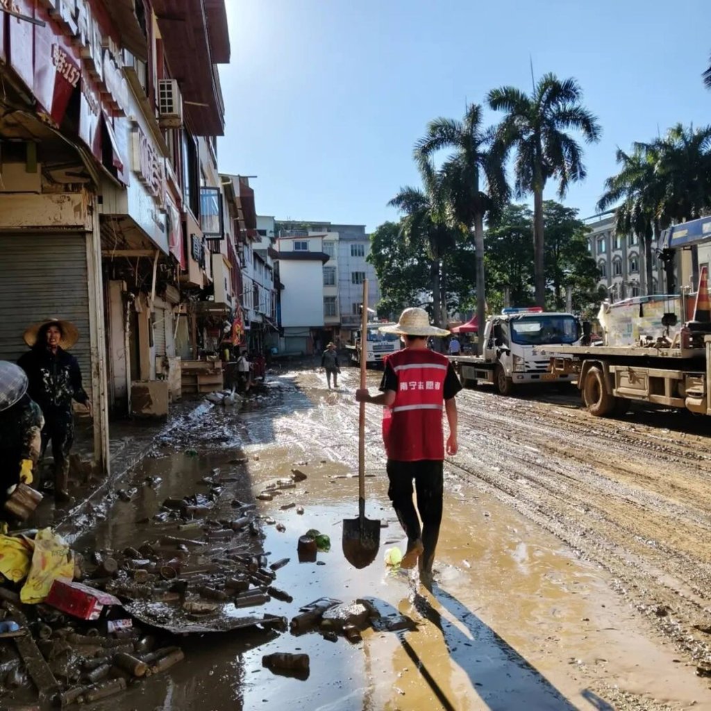 Weeks of typhoon-driven rain triggered devastating floods across Guangxi, claiming 39 lives. Photo: gmw.cn