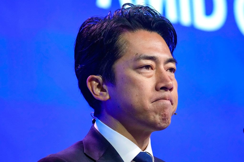 Defence Minister Shinjiro Koizumi said the two navies had held drills within Japan’s EEZ. Photo: AP