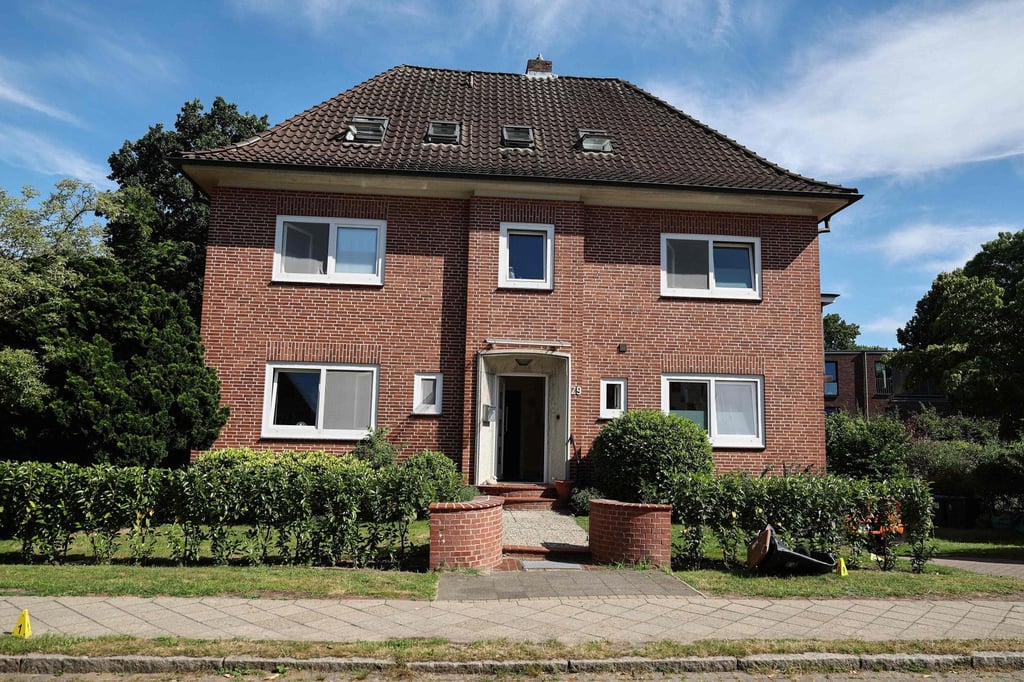 The youth centre where a mass shooting that killed six took place in Stade, northern Germany, last month. Photo: AFP