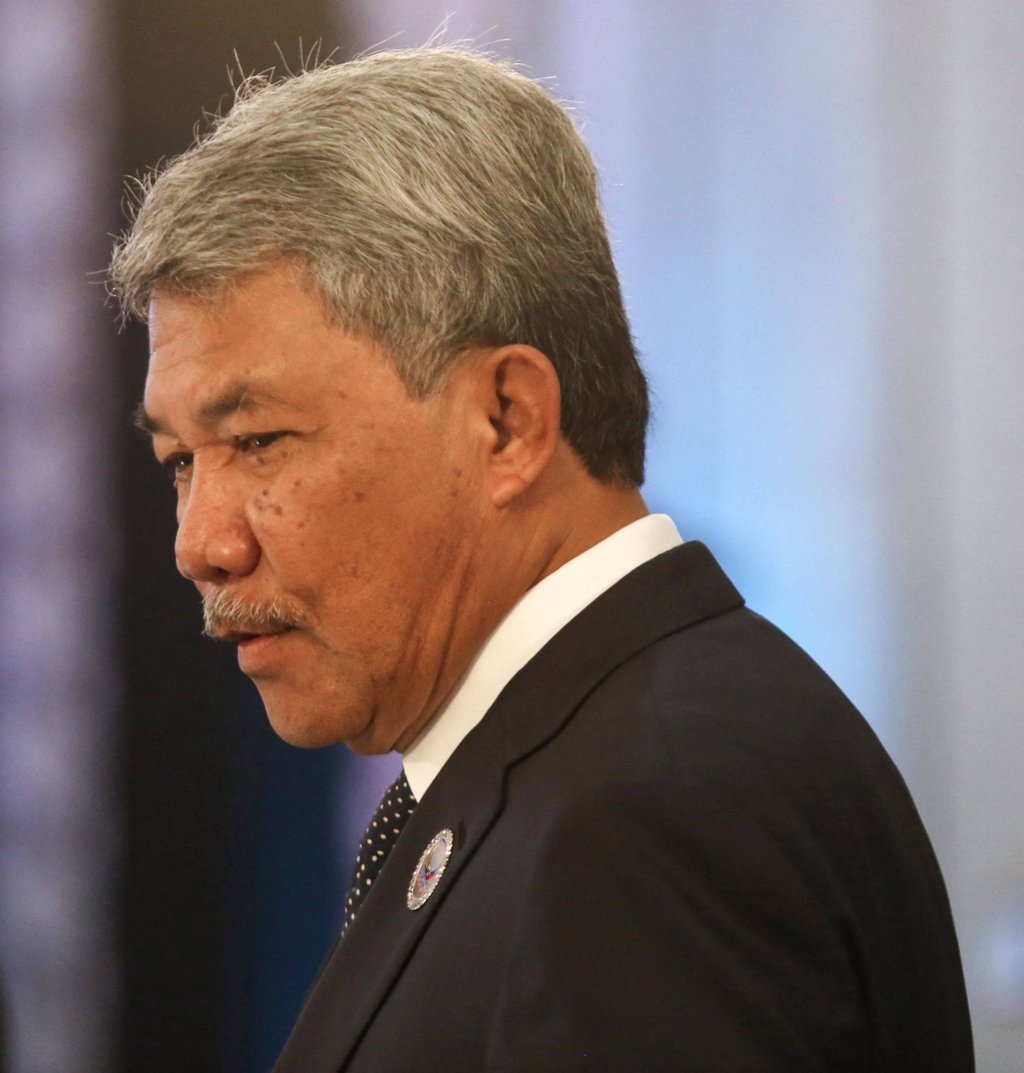 Mohamad Hasan attends the Asean Foreign Ministers’ Retreat in Cebu City on January 29. Photo: AFP