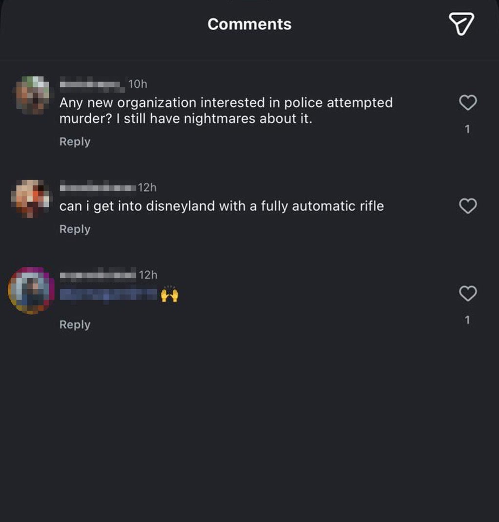 A screenshot showing the suspect’s second comment. Photo: SCMP