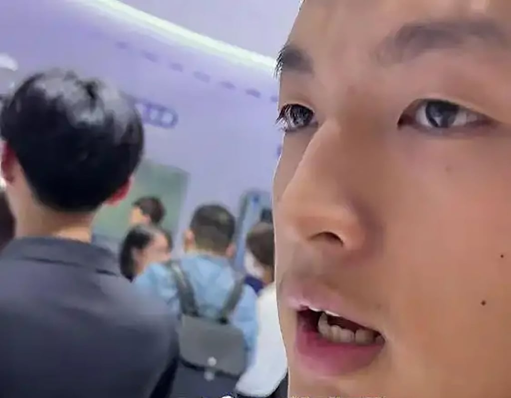 Ma Kai’s story gained attention during an interview with the Shanghai Morning Post when he attended an AI conference in Shanghai as an ordinary young visitor. Photo: Baidu