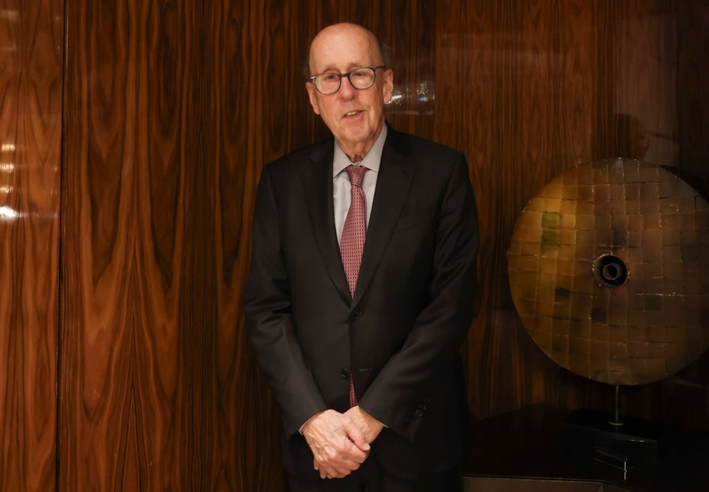 Yale University economist Stephen Roach in Hong Kong in January 2023. Photo: Jonathan Wong