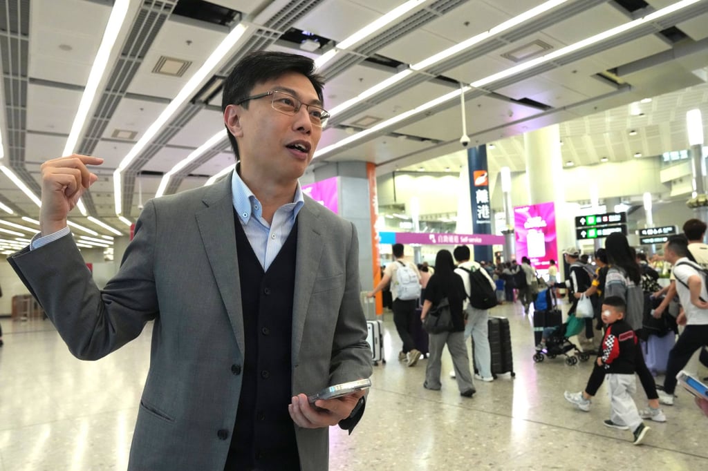 Timothy Chui says an airport bus service will be required. Photo: Jelly Tse