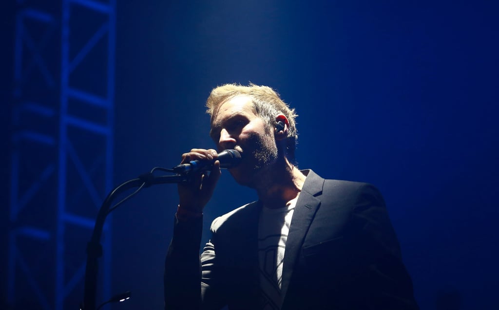 Robert Del Naja from Massive Attack performs at Clockenflap 2017 in Hong Kong. Photo: James Wendlinger