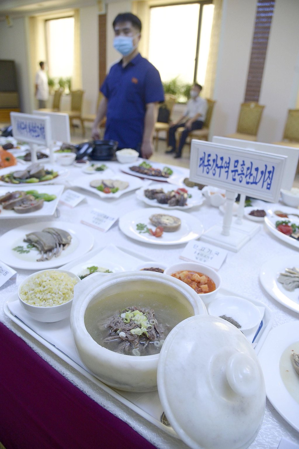 Pyongyang organised a dog-meat cooking contest in 2020. Photo: Kyodo