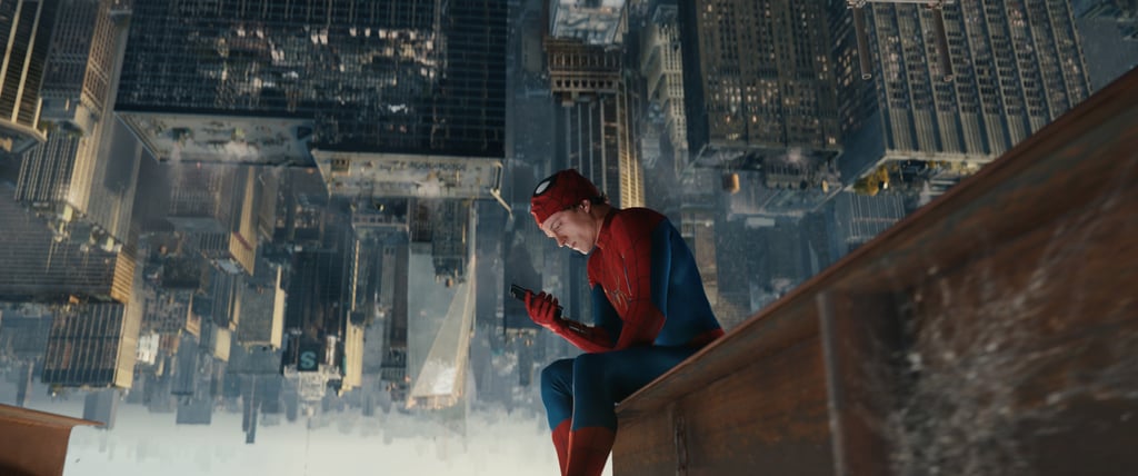 A still from Spider-Man: Brand New Day. Chan’s son was allegedly splashed after the movie finished. Photo: Sony Pictures/TNS