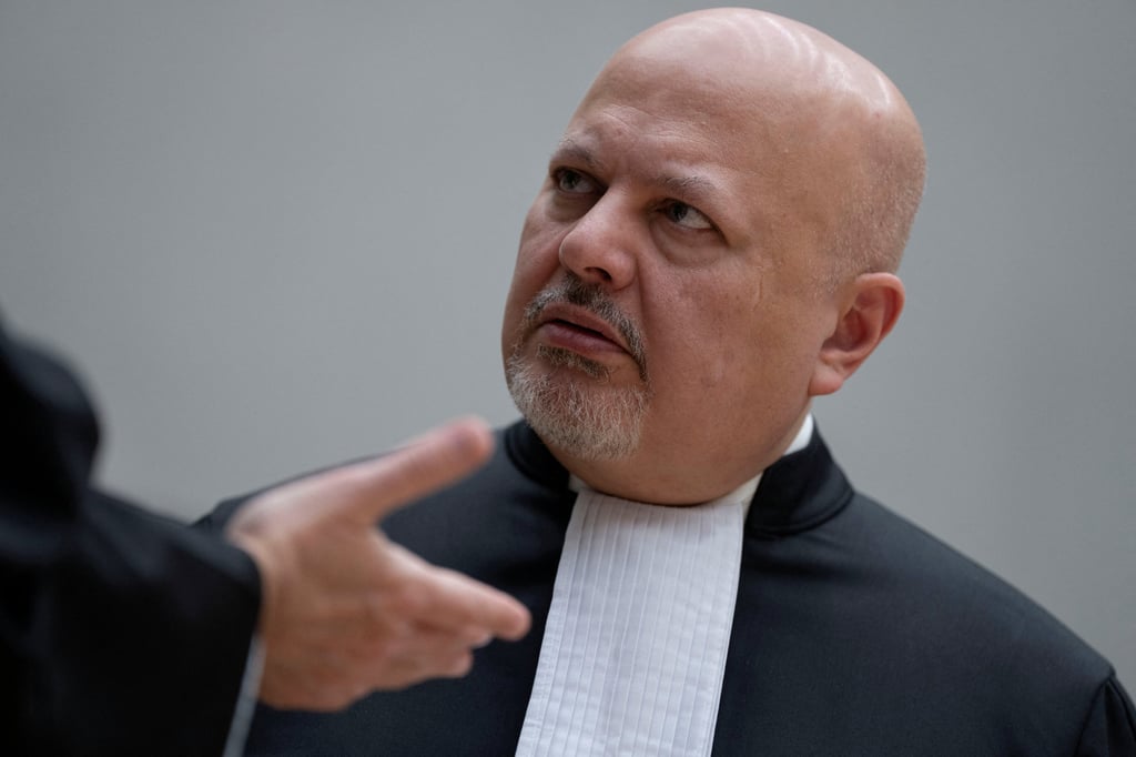 The ICC’s former chief prosecutor Karim Khan. Photo: Pool via Reuters