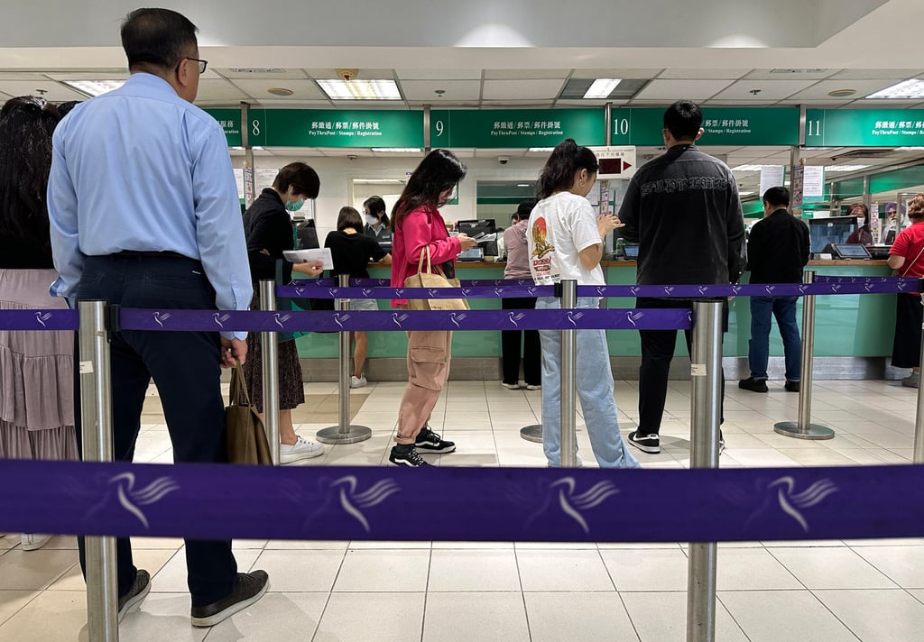 A decline in mail volume has prompted Hongkong Post to review staffing, delivery frequency and its network of post offices. Photo: Jelly Tse