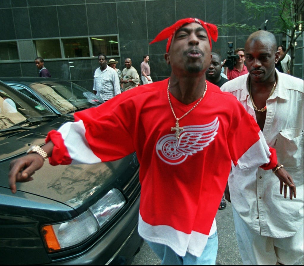 Tupac Shakur in 1994. The rapper died on September 13, 1996, from wounds suffered in a drive-by shooting. He was 25. Photo: AP