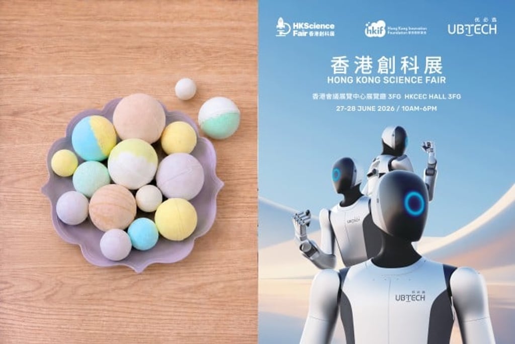Visitors can explore hands-on science through activities such as the Bulu Bulu Bubble Factory, where participants create bath bombs while learning about chemical reactions, and the UBTECH Robotics Base, where they can interact with humanoid robots.