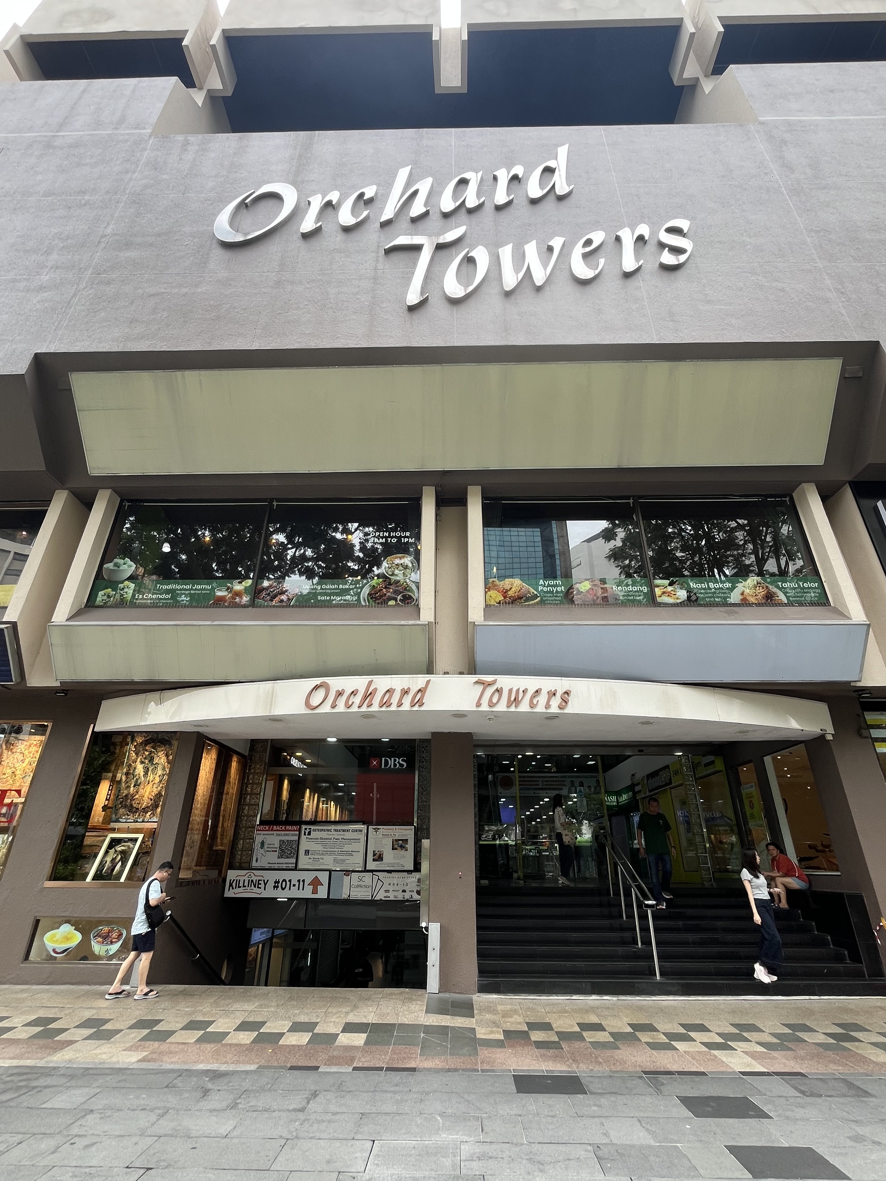 Orchard Towers in Singapore pictured on Friday. Cornerstone Community Church officially opened weekly services at the Orchard Road landmark in January. Photo: Jean Iau