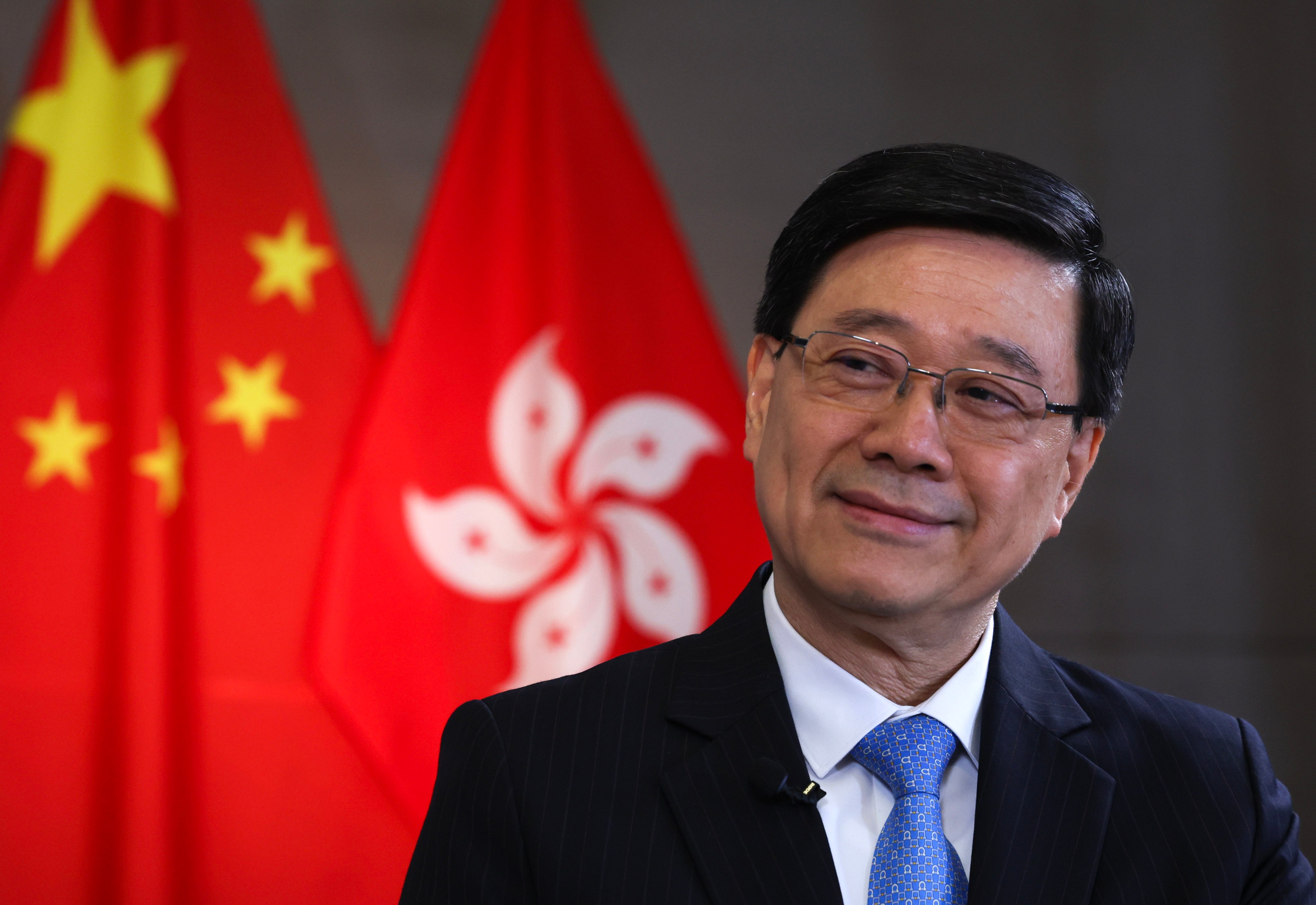 Chief Executive John Lee. Photo: Dickson Lee