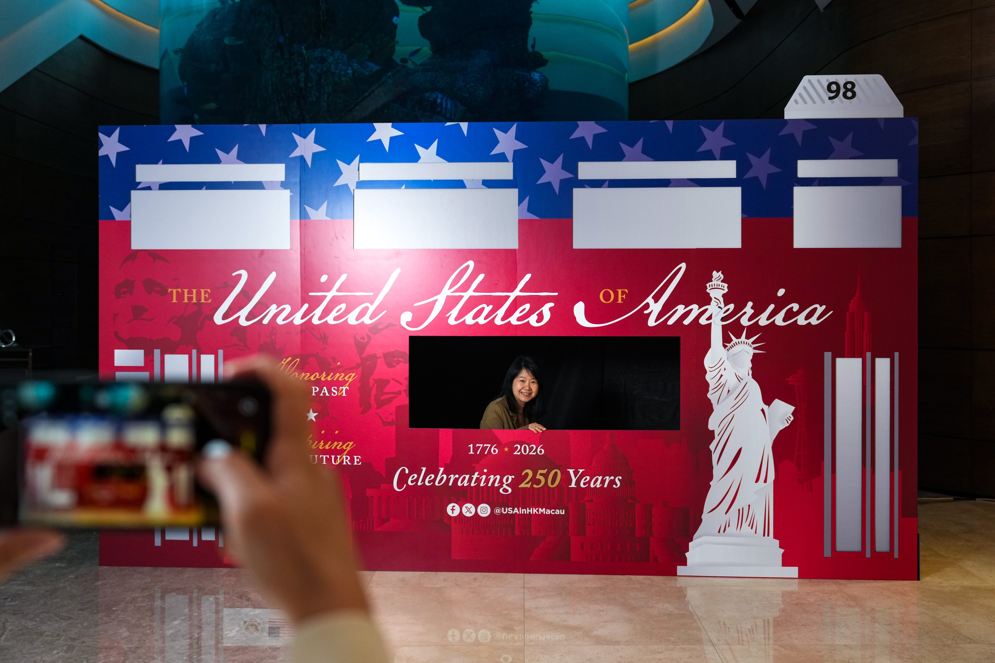 The US is marking 250 years since winning independence. Photo: Dickson Lee