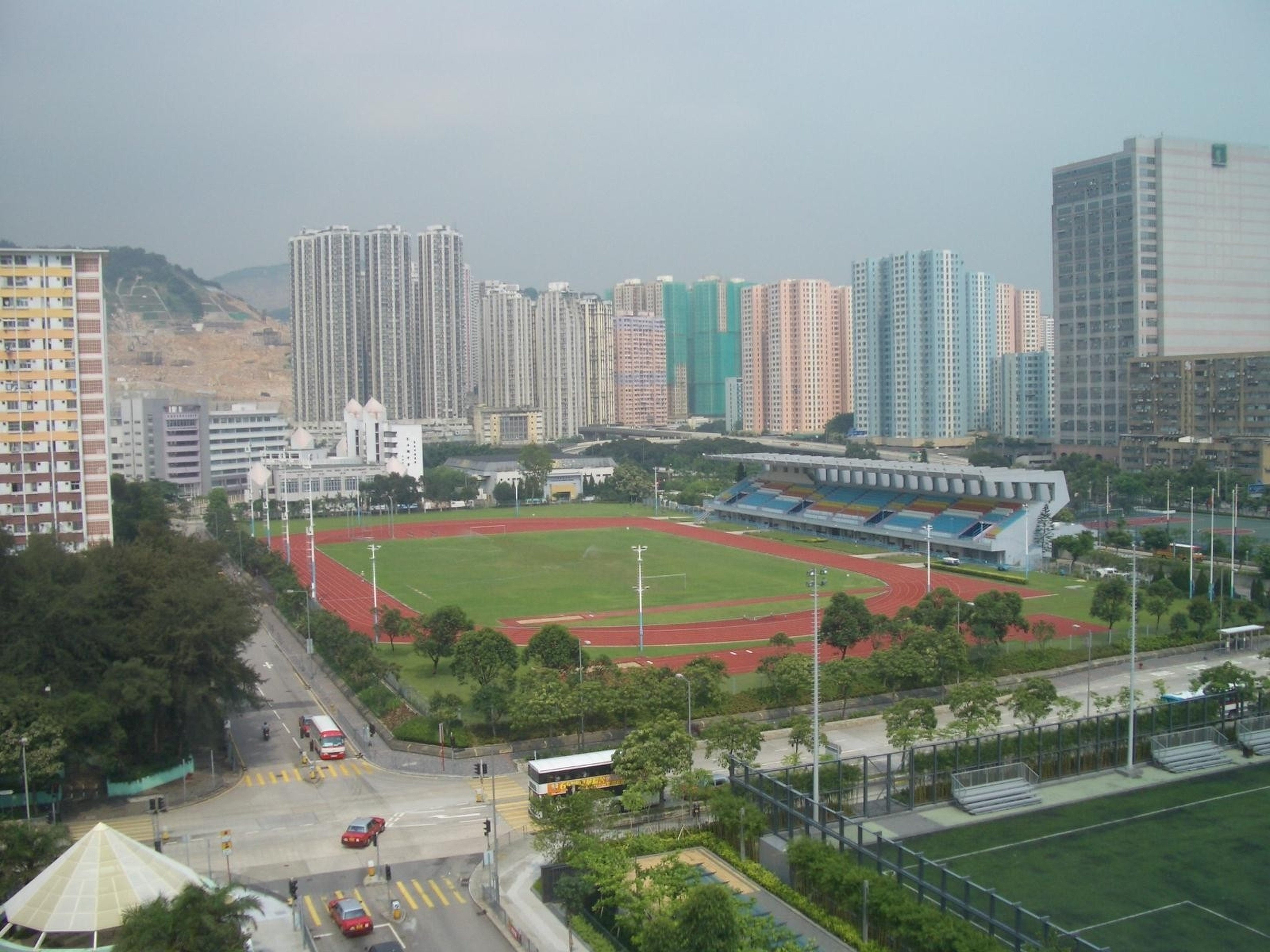 The Kowloon Bay Sports Ground is currently under renovation, with work expected to be completed in late September. Photo: Handout