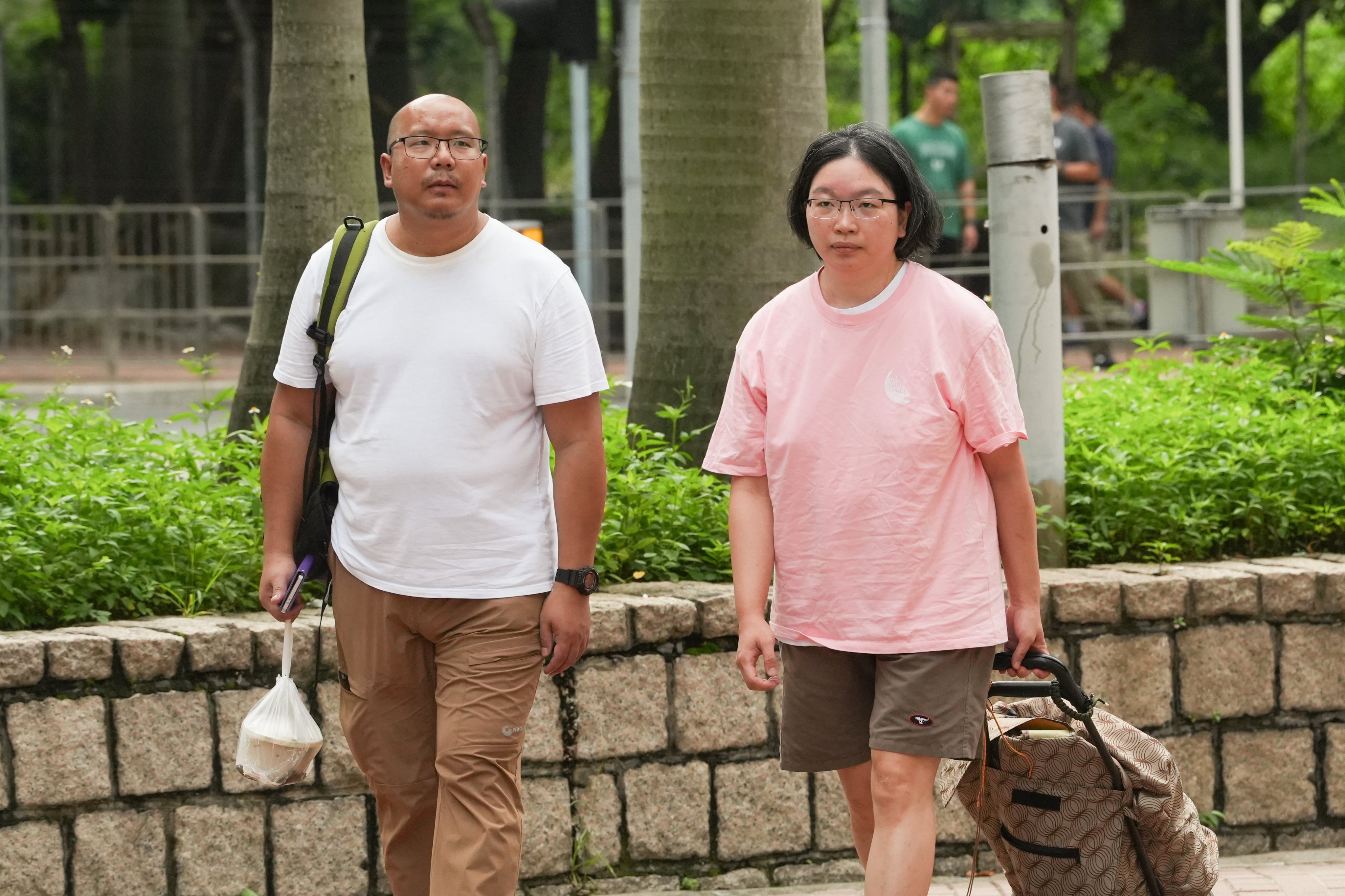 Baby Danny’s parents, Tsang Wai-bong (left) and Kwan Pui-sin. Photo: Sun Yeung