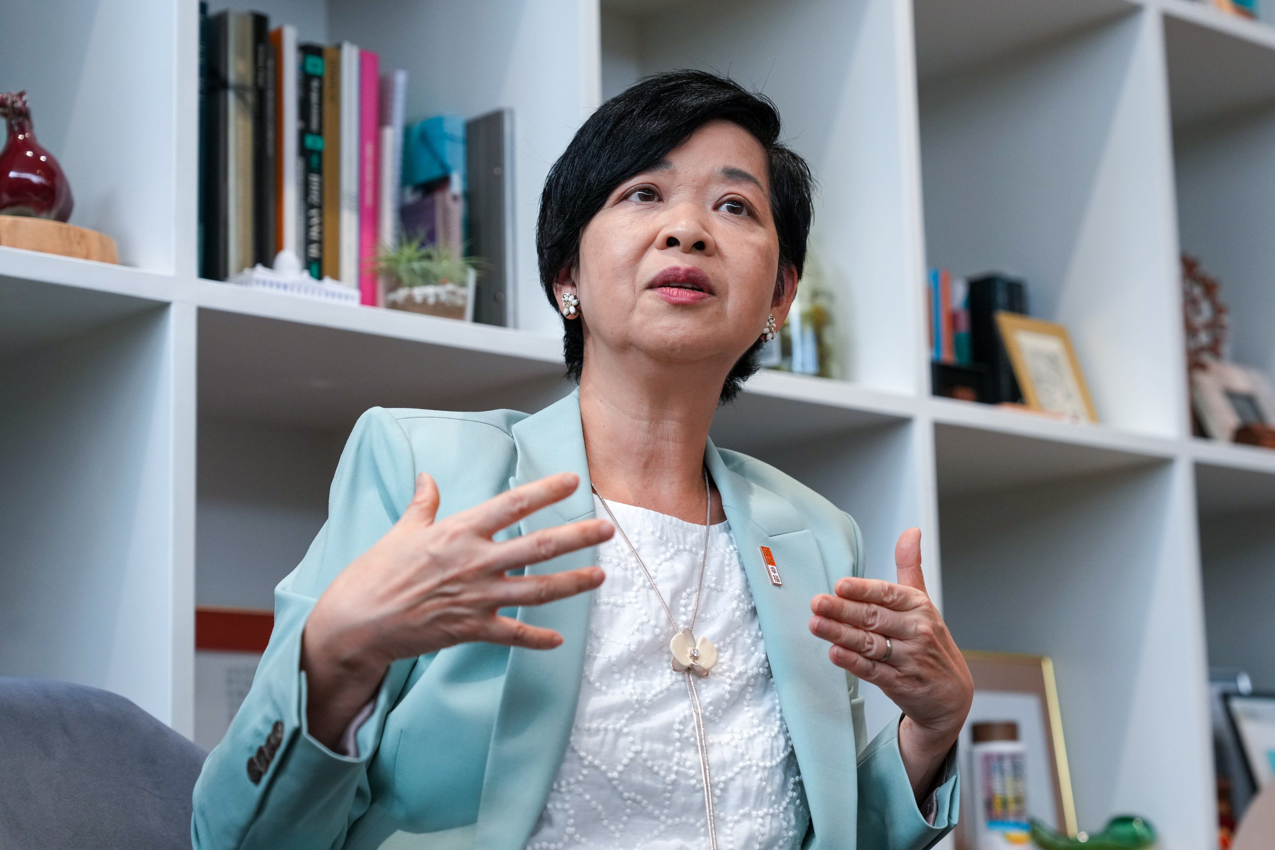 Secretary for Housing Winnie Ho says the Wang Fuk Court tragedy left a profound impact on all involved departments. Photo: Dickson Lee
