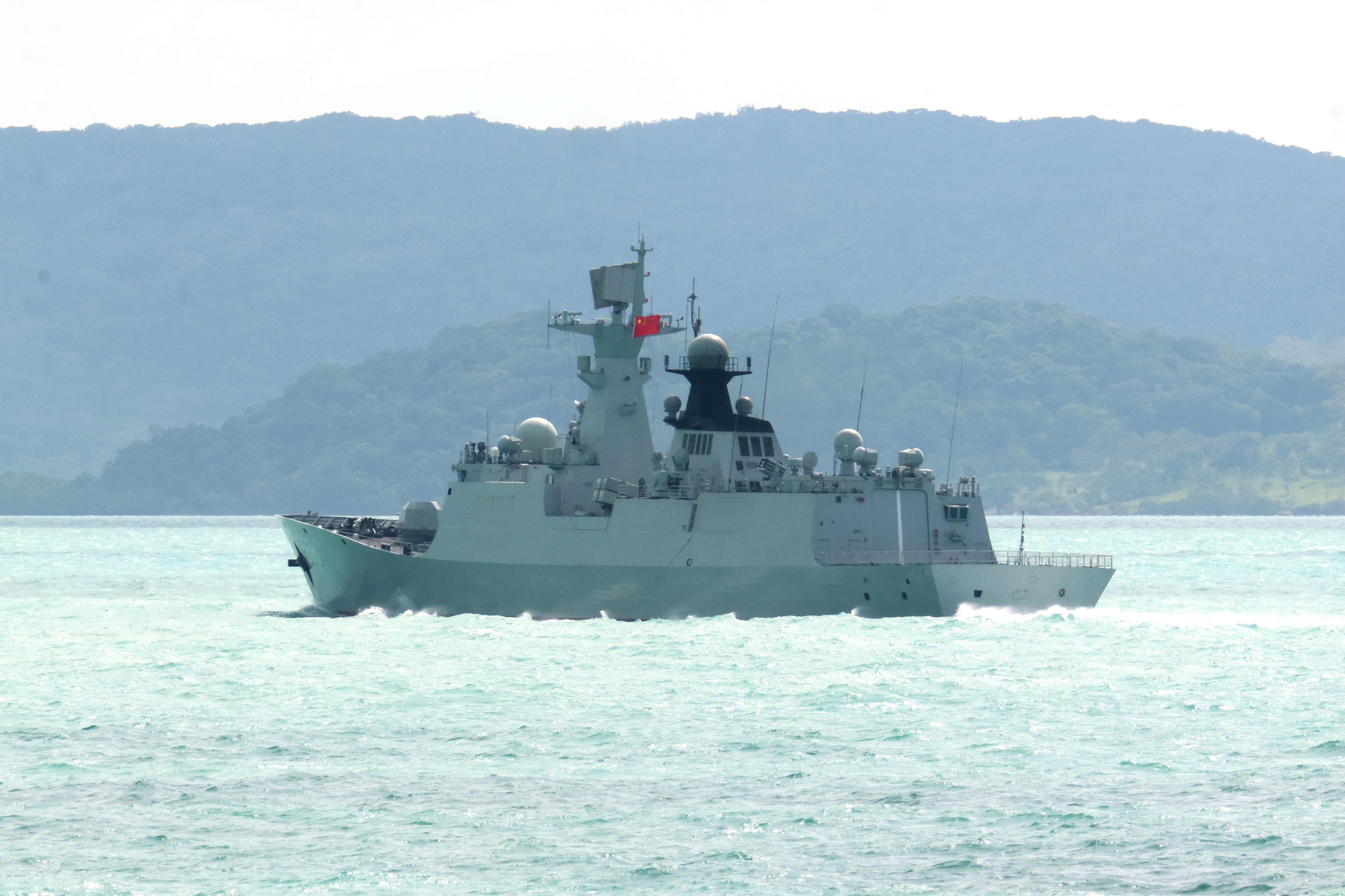 The frigate Hengyang will be on the Hong Kong port visit. Photo: AFP