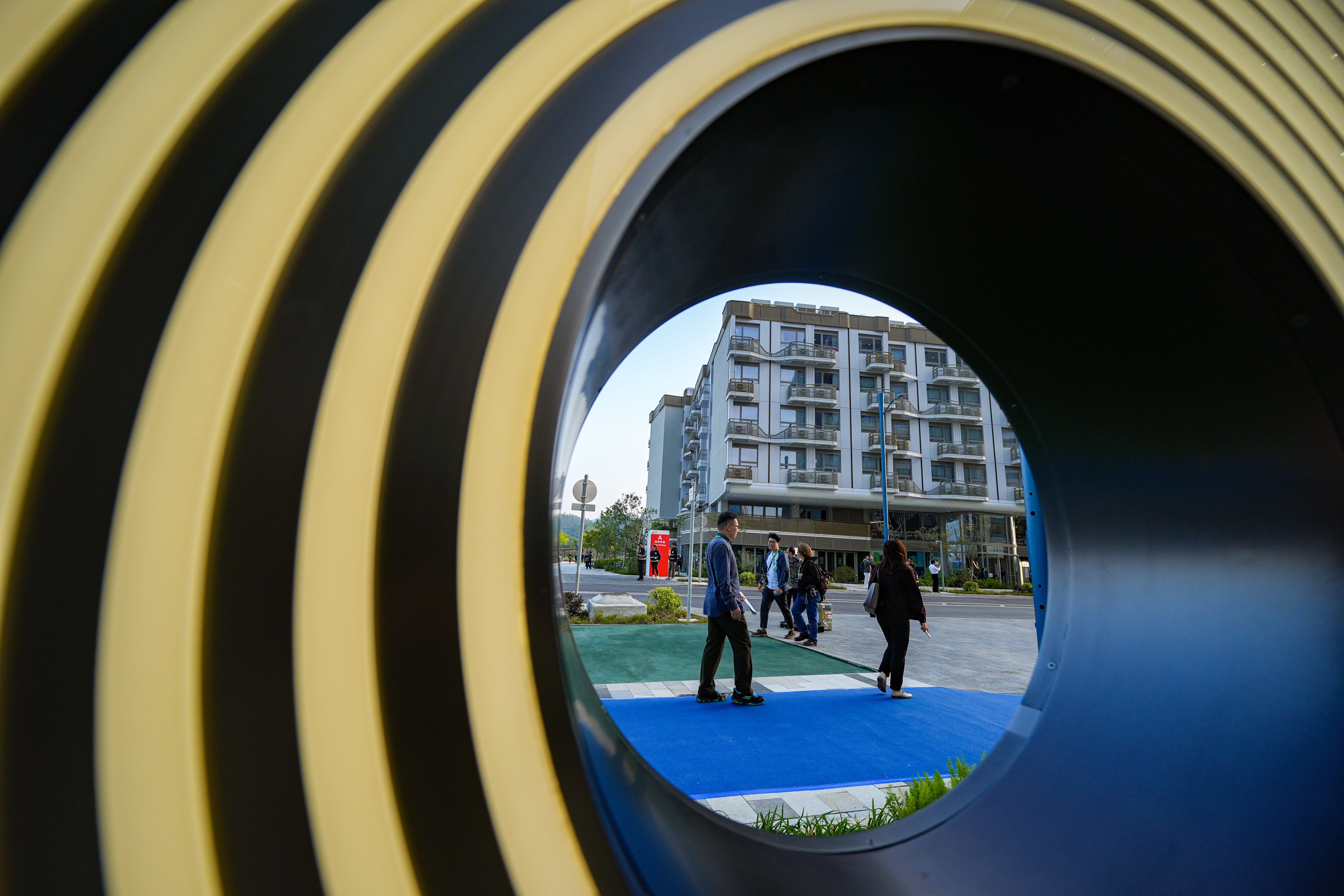 The Hong Kong-Shenzhen Innovation and Technology Park is part of the Northern Metropolis megaproject. Photo: Eugene Lee