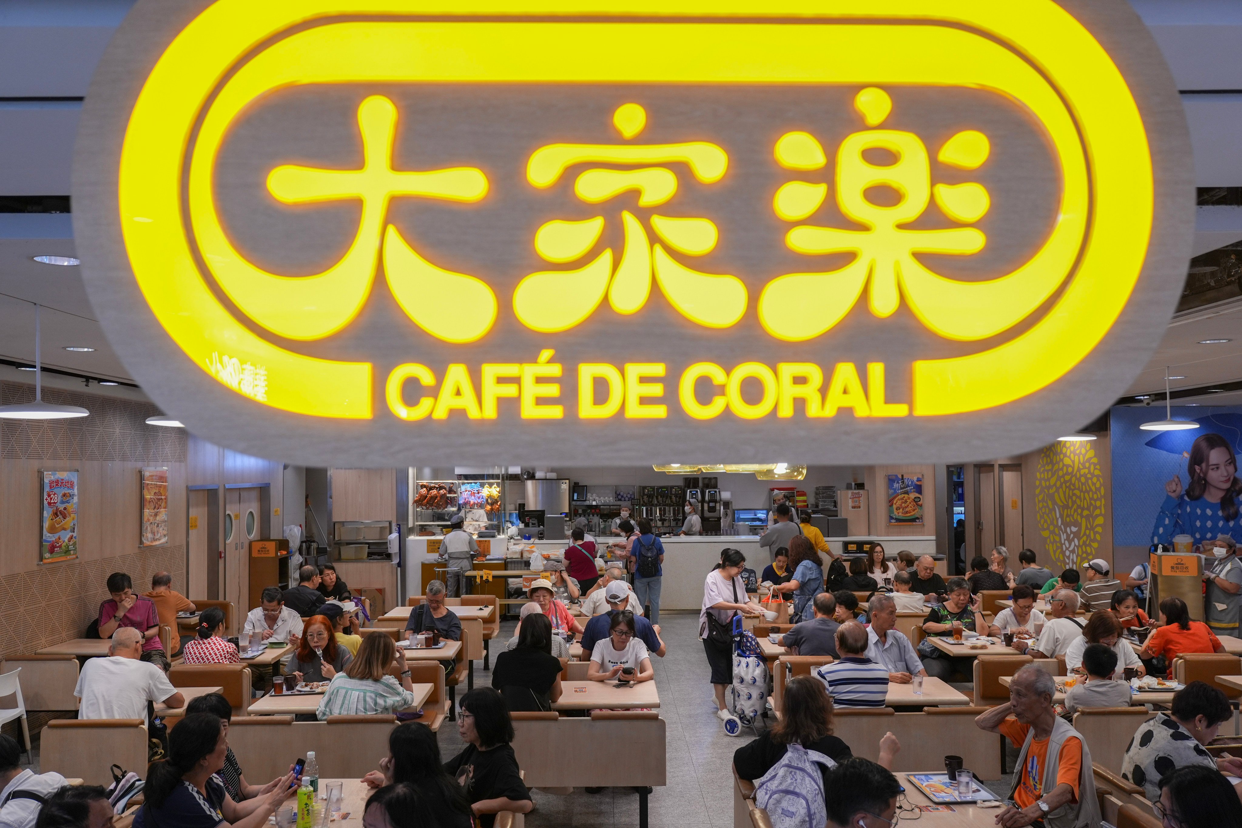 At Cafe de Coral, any two orders of its winter melon soup dinner combo for two people will go for HK$99. Photo: Eugene Lee