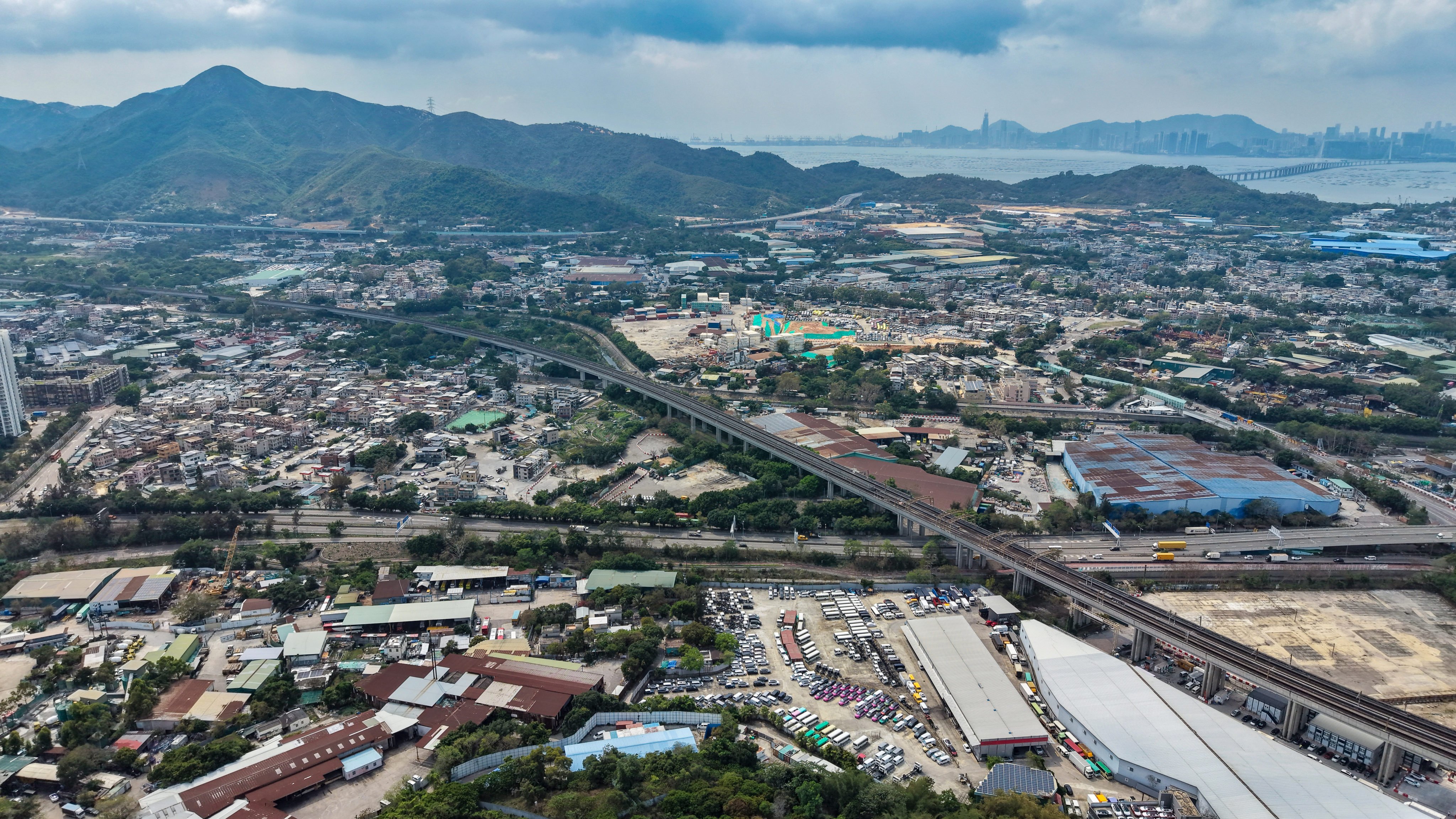 The Hung Shui Kiu/Ha Tsuen New Development Area. Photo: Elson Li