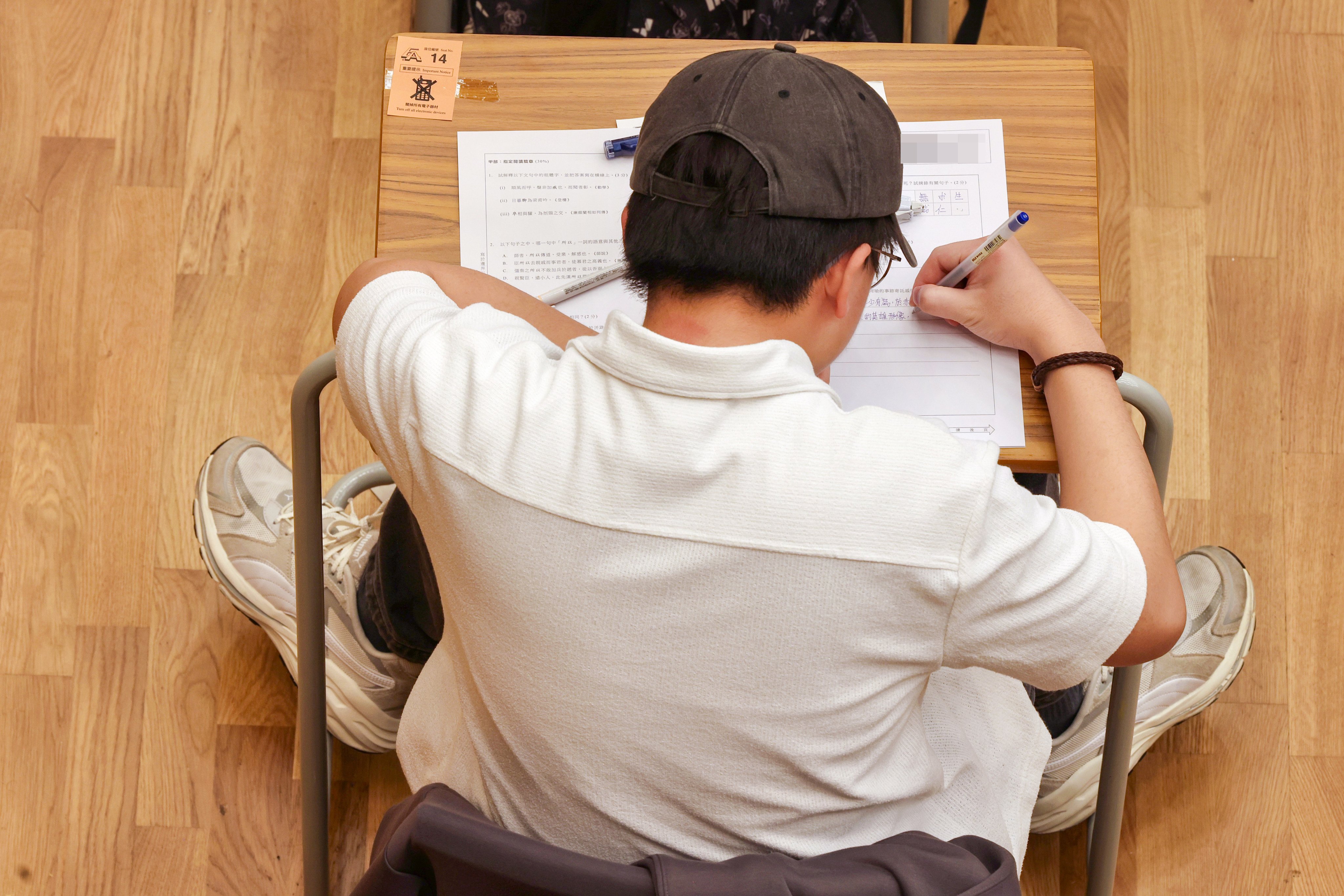 Level 5** is awarded to the top 10 per cent of candidates, followed by 5* for the next 30 per cent and Level 5 for the remainder. Photo: Handout
