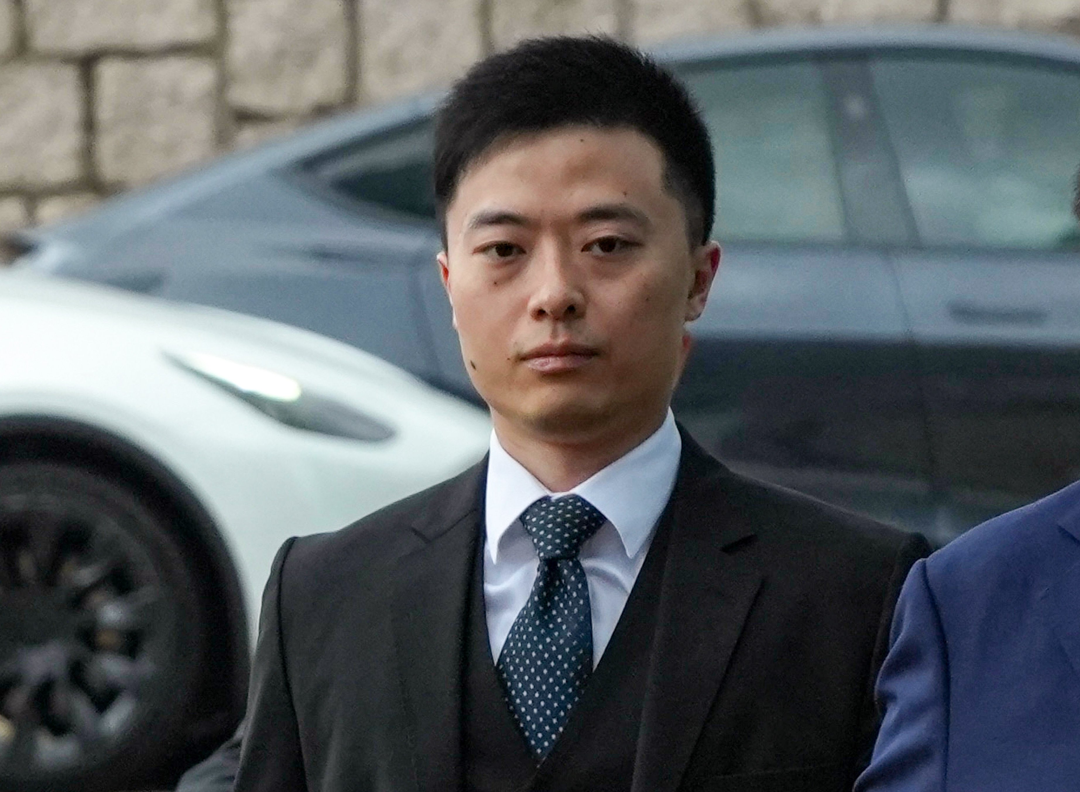 Lawyer Aaron Chan is representing the director of China Status Development and Engineering at the hearing. Photo: Sun Yeung