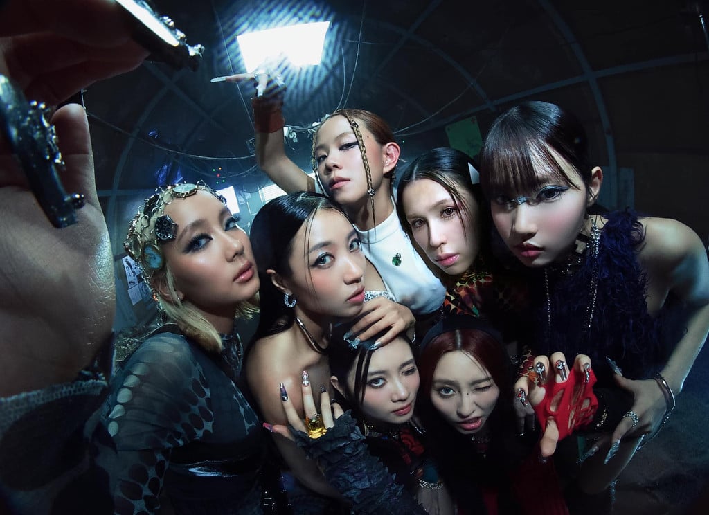 A big draw on Wednesday was an autograph signing by girl group Collar. Photo: Facebook/Collar