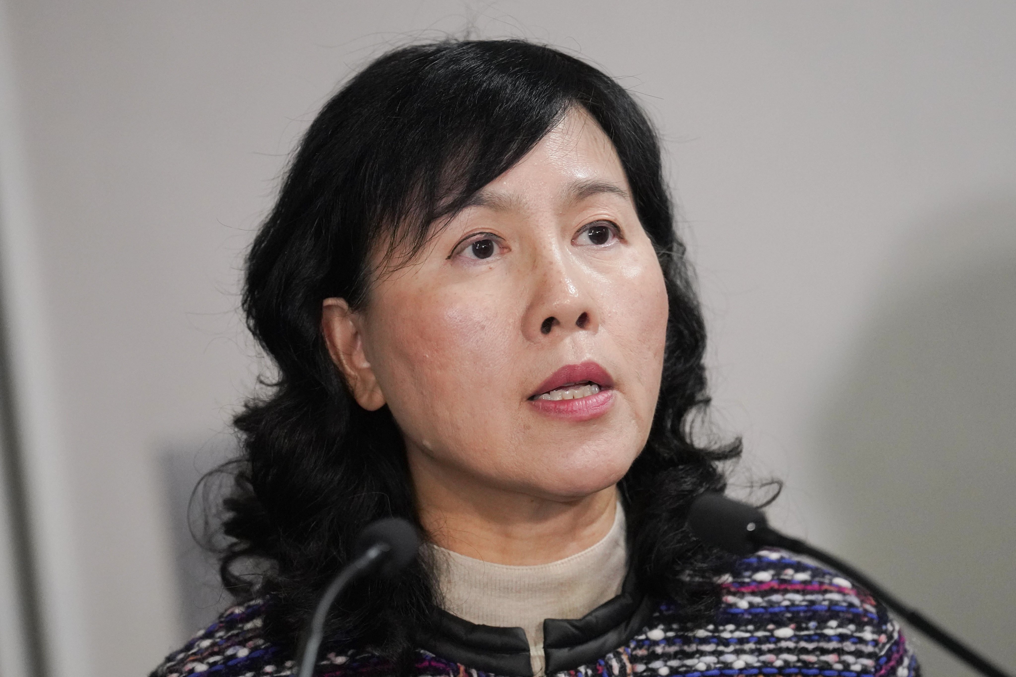 Secretary for Transport and Logistics Mable Chan has also said the government will roll out a dedicated website for ride-hailing services on Friday. Photo: Karma Lo
