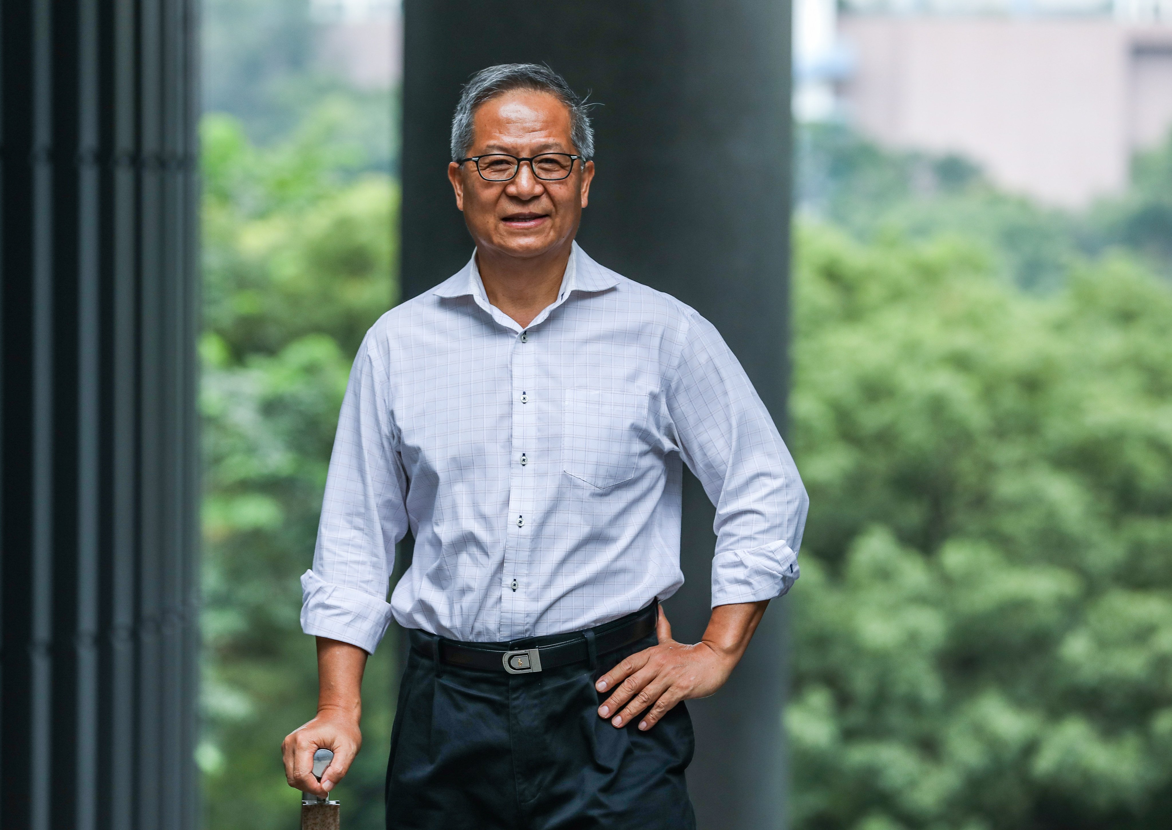 Leung Wing-mo, former Observatory assistant director, says multiple weather systems contributed to Hong Kong’s recent heavy rainfall. Photo: Roy Issa