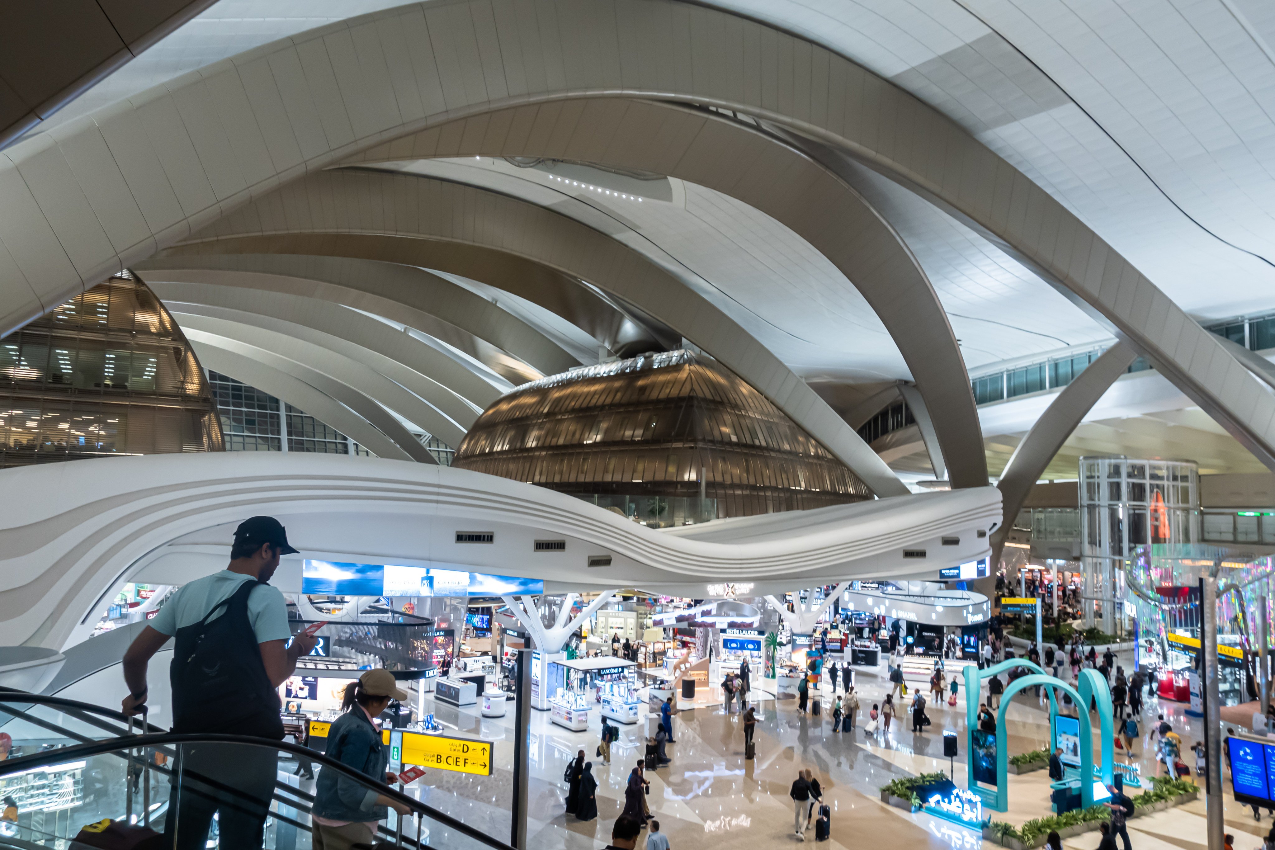 Zayed International Airport in the United Arab Emirates. Photo: Getty Images