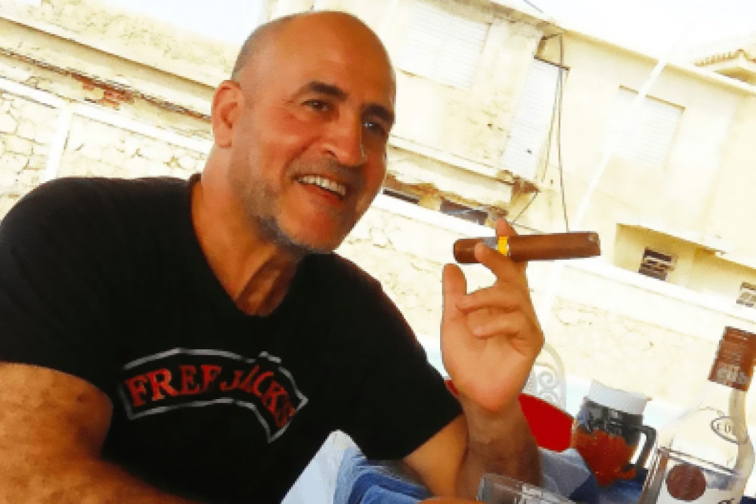 Daniel Siad, a French modelling scout who worked with sex trafficker Jeffrey Epstein, is seen in an undated photograph. Photo: US Department of Justice
