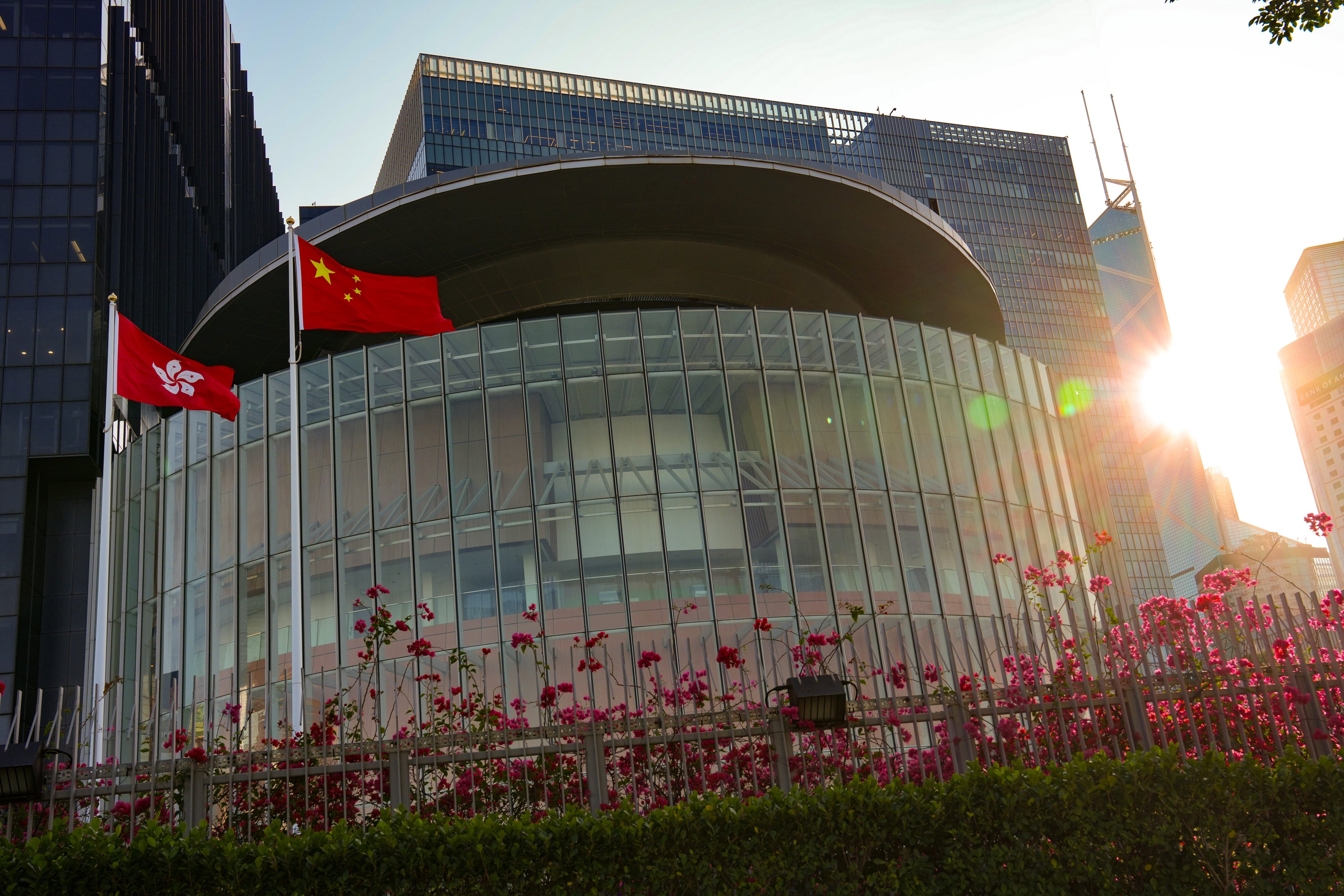 The Legislative Council Complex in Tamar. Photo: Jelly Tse