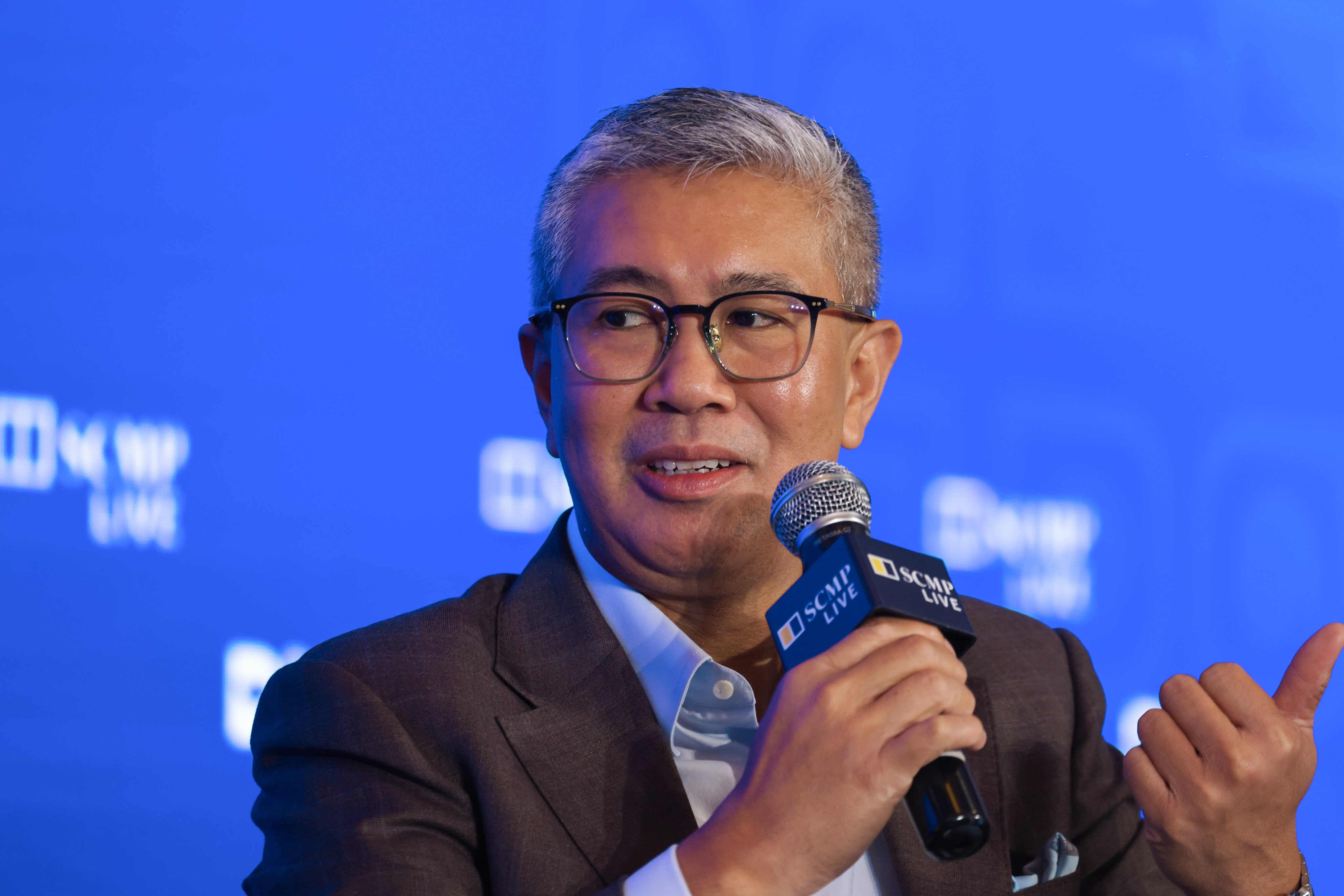 Tengku Zafrul Aziz at the Nusa Dua Forum in Bali, Indonesia, earlier this month. Photo: Nora Tam