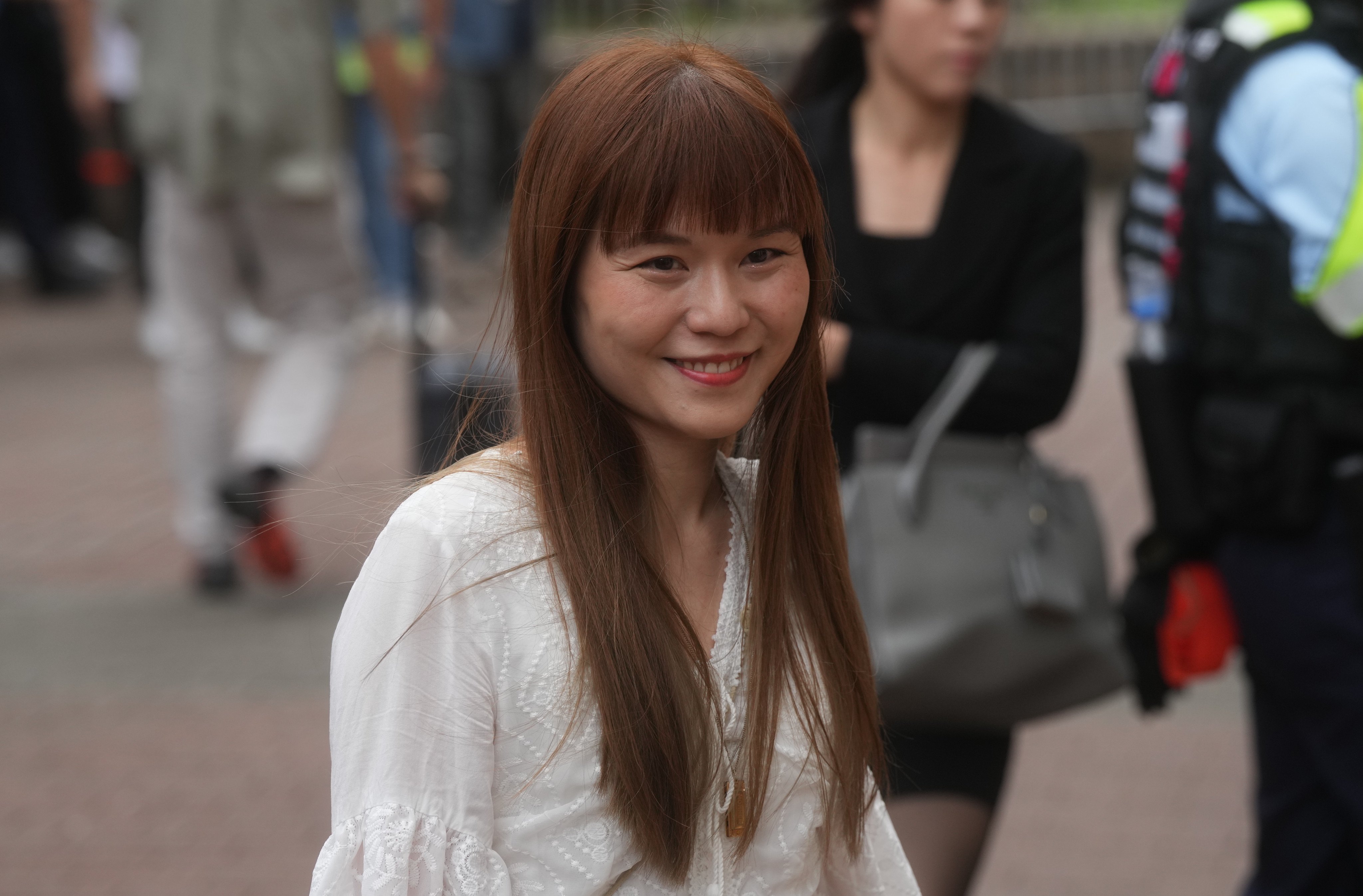 Former district councillor Clarisse Yeung is among the 11 appellants seeking to clear their name after being jailed for conspiracy to commit subversion. Photo: Elson Li