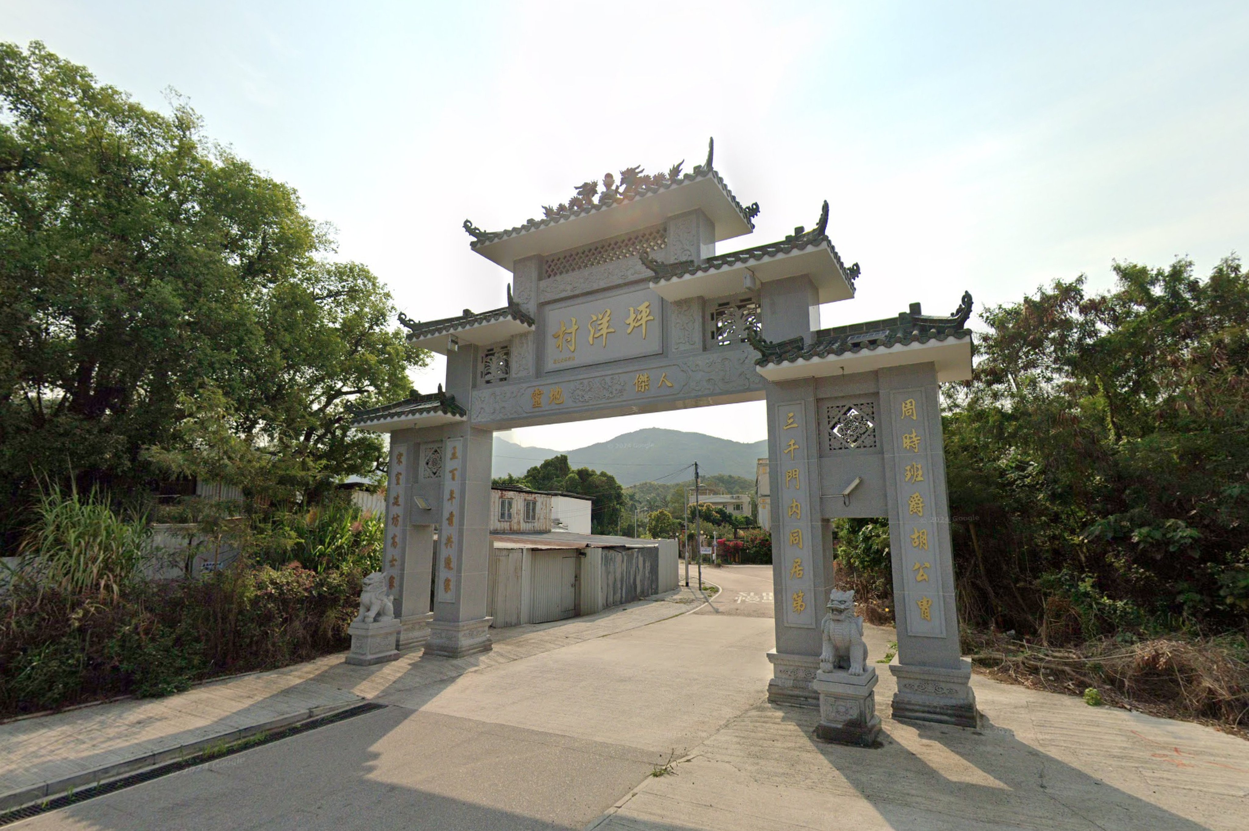 A woman had been found collapsed outside Ping Yeung San Tsuen in Ta Kwu Ling. She was certified dead at the scene. Photo: Google Maps