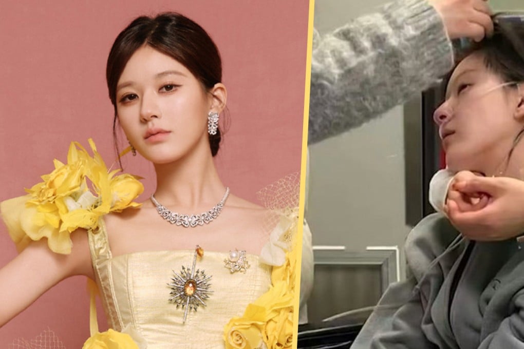 Chinse actress Rosy Zhao has broken her silence on claims that she was verbally and physically abused by her talent agency. Photo: SCMP composite/Weibo/Douyin