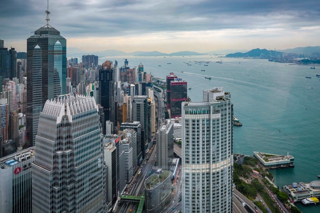 General view of Hong Kong, from the Hong Kong Monetary Authority (HKMA) headquarters at the International Finance Centre in Central on October 9. Photo: May Tse