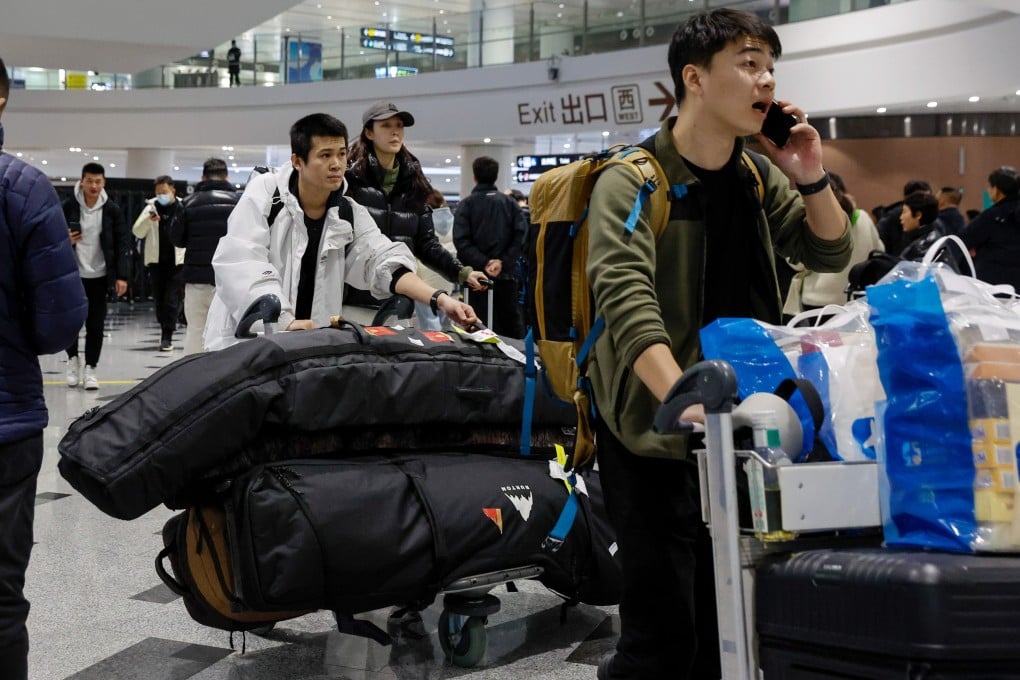 China’s outbound travel has rebounded substantially in the last two years from the low levels during the Covid-19 pandemic. Photo: EPA-EFE