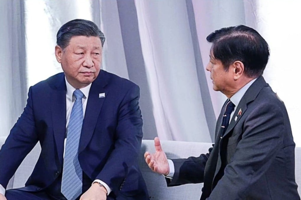 Chinese President Xi Jinping speaks with Ferdinand Marcos Jnr, president of the Philippines. Photo: Instagram
