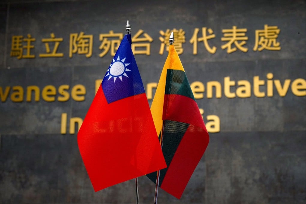 With the exception of Lithuania, Taiwan’s offices across the European Union have traditionally avoided mentioning the island in its name. Photo: Reuters