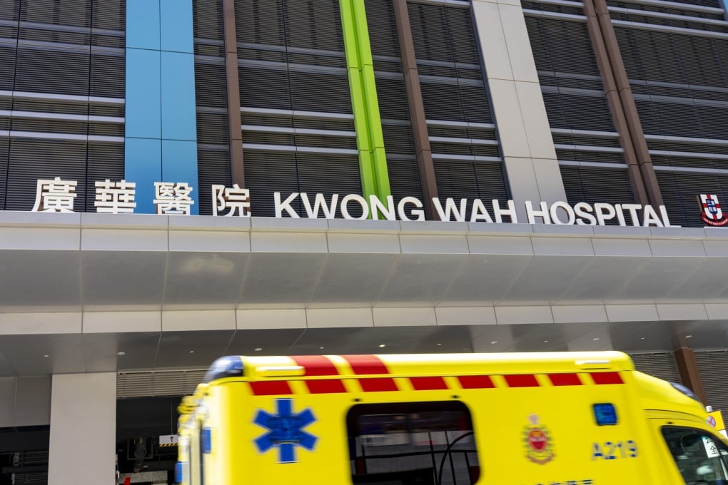 The woman was declared dead at Kwong Wah Hospital in Yau Ma Tei. Photo: Warton Li