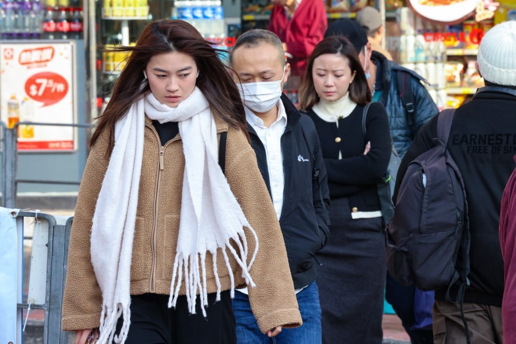 The Observatory has urged residents to wrap up warm during the spell of cold weather. Photo: Jelly Tse