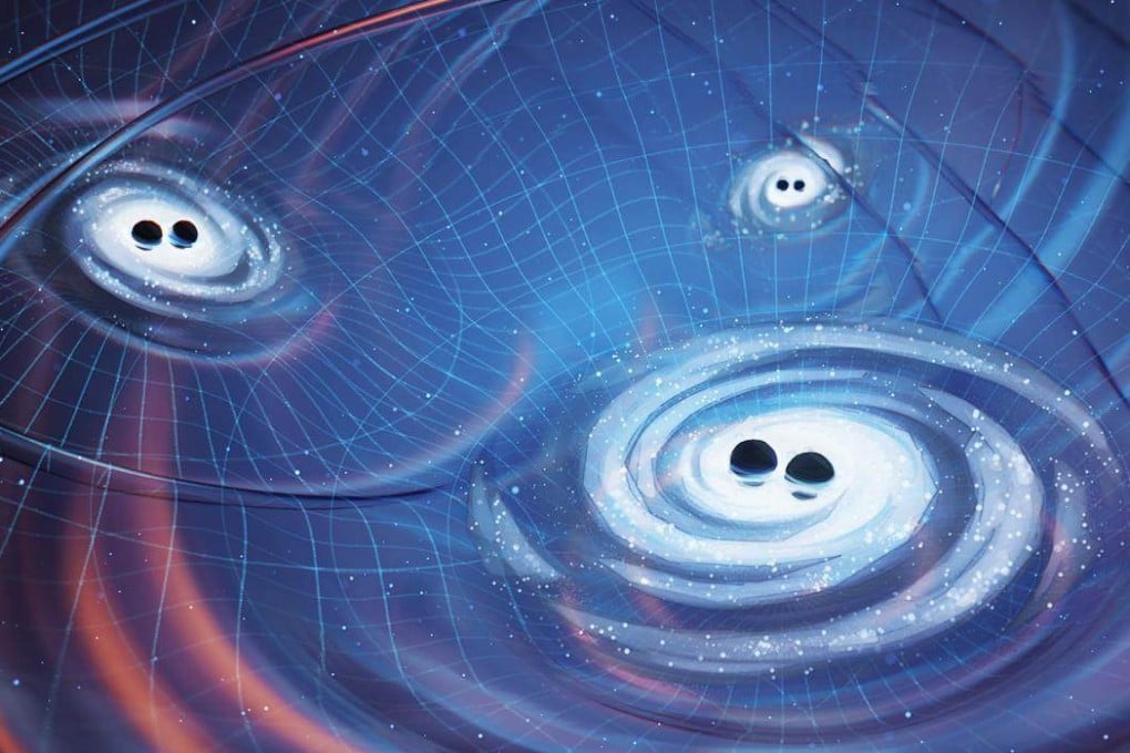 Nanohertz gravitational waves are extremely low-frequency, with wavelengths spanning several light years. These waves are thought to originate from supermassive black hole binaries, cosmic phase transitions in the early universe, and oscillations of cosmic strings. Photo: NANOGrav