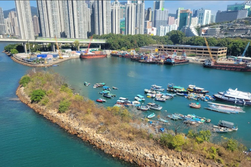 Rambler Channel Typhoon Shelter near Kwai Chung. Photo: Google Maps